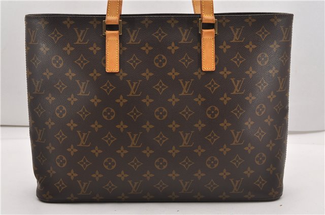 Authentic Louis Vuitton Monogram Luco Shoulder Tote Bag M51155 LV 1170G
