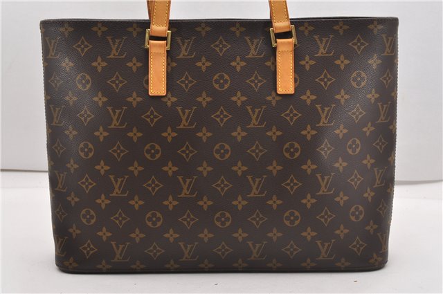 Authentic Louis Vuitton Monogram Luco Shoulder Tote Bag M51155 LV 1170G
