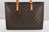 Authentic Louis Vuitton Monogram Luco Shoulder Tote Bag M51155 LV 1170G