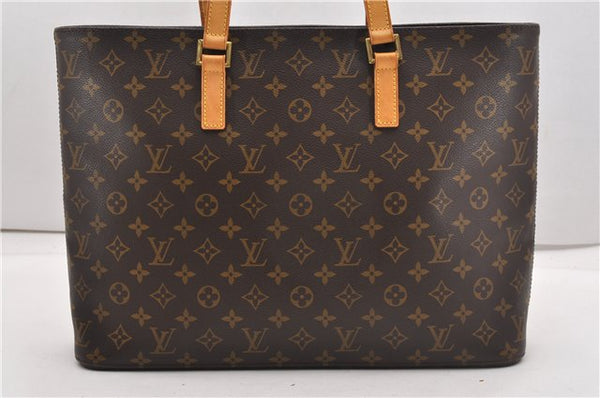 Authentic Louis Vuitton Monogram Luco Shoulder Tote Bag M51155 LV 1170G