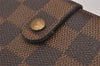 Auth Louis Vuitton Damier Porte Monnaie Billets Viennois Wallet N61664 LV 1170I