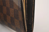 Auth Louis Vuitton Damier Porte Monnaie Billets Viennois Wallet N61664 LV 1170I
