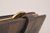 Auth Louis Vuitton Damier Porte Monnaie Billets Viennois Wallet N61664 LV 1170I