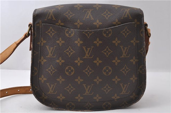 Auth Louis Vuitton Monogram Saint Cloud GM Shoulder Cross Bag M51242 LV 1171D