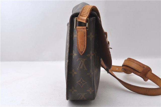 Auth Louis Vuitton Monogram Saint Cloud GM Shoulder Cross Bag M51242 LV 1171D