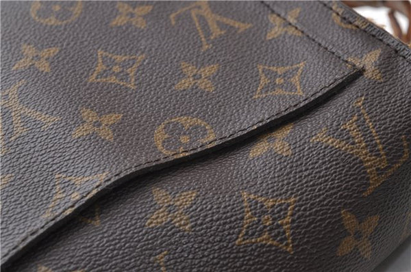 Auth Louis Vuitton Monogram Saint Cloud GM Shoulder Cross Bag M51242 LV 1171D