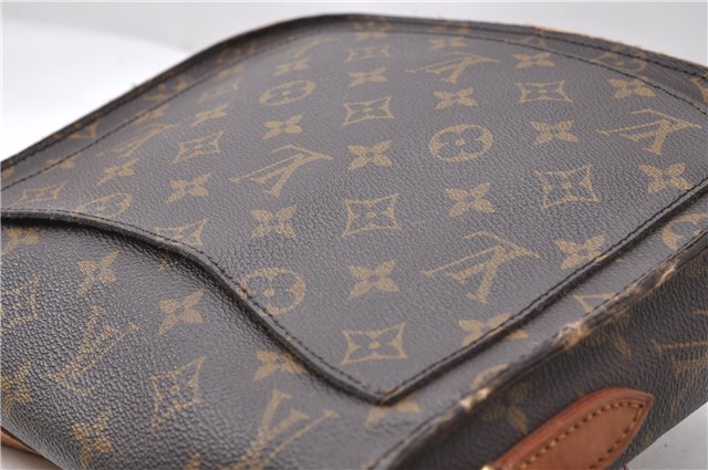 Auth Louis Vuitton Monogram Saint Cloud GM Shoulder Cross Bag M51242 LV 1171D