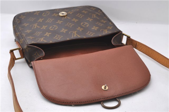 Auth Louis Vuitton Monogram Saint Cloud GM Shoulder Cross Bag M51242 LV 1171D