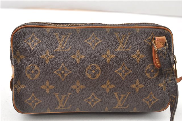Auth Louis Vuitton Monogram Marly Bandouliere Shoulder Bag M51828 Junk 1172G