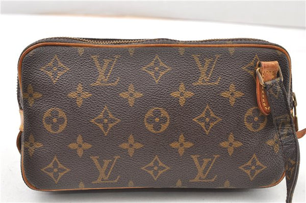 Auth Louis Vuitton Monogram Marly Bandouliere Shoulder Bag M51828 Junk 1172G