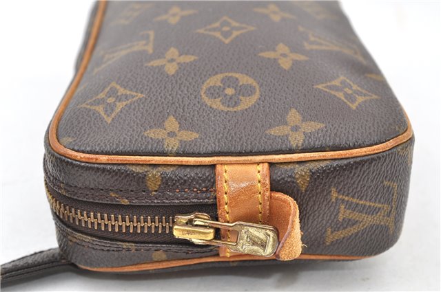 Auth Louis Vuitton Monogram Marly Bandouliere Shoulder Bag M51828 Junk 1172G