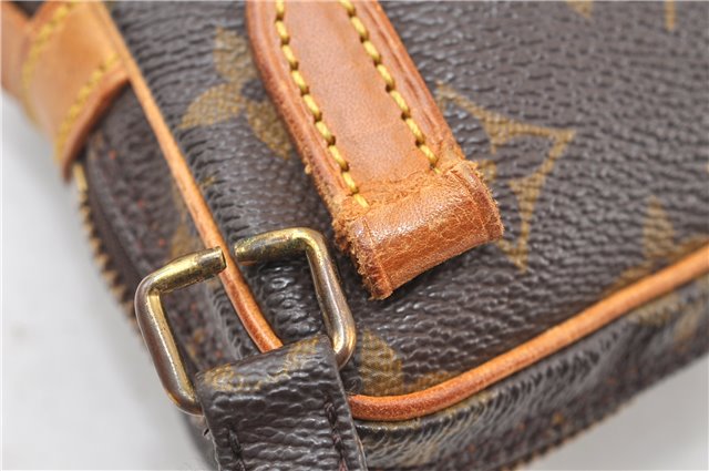 Auth Louis Vuitton Monogram Marly Bandouliere Shoulder Bag M51828 Junk 1172G