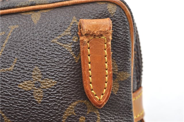 Auth Louis Vuitton Monogram Marly Bandouliere Shoulder Bag M51828 Junk 1172G