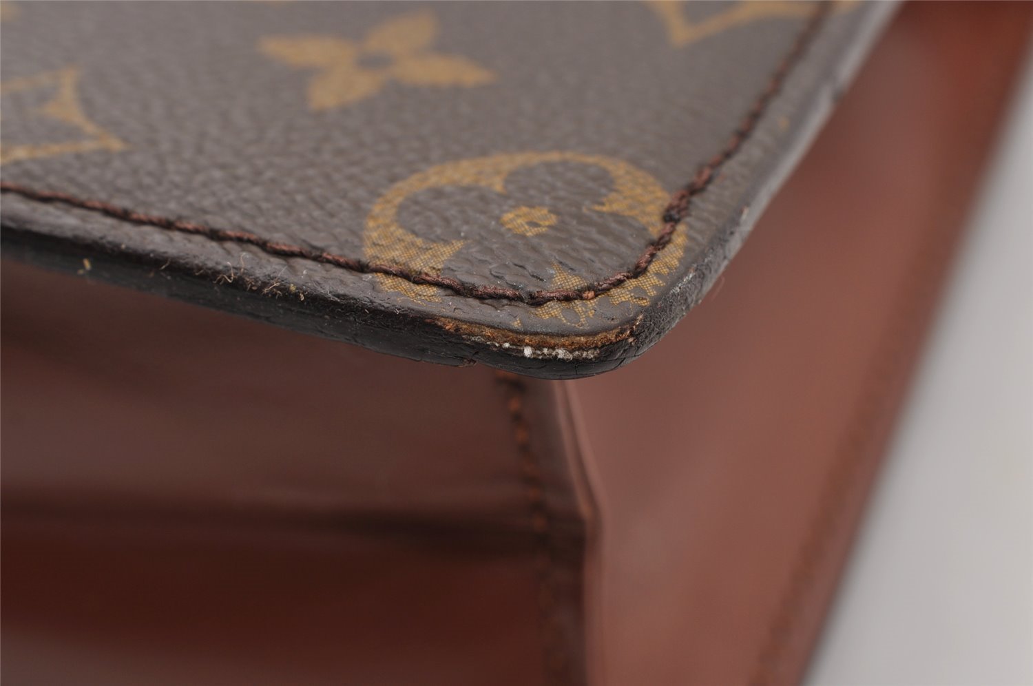 Authentic Louis Vuitton Monogram Pochette Homme Clutch Hand Bag M51795 LV 1172I