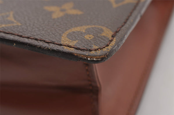 Authentic Louis Vuitton Monogram Pochette Homme Clutch Hand Bag M51795 LV 1172I