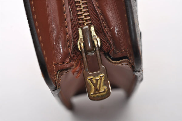 Authentic Louis Vuitton Monogram Pochette Homme Clutch Hand Bag M51795 LV 1172I