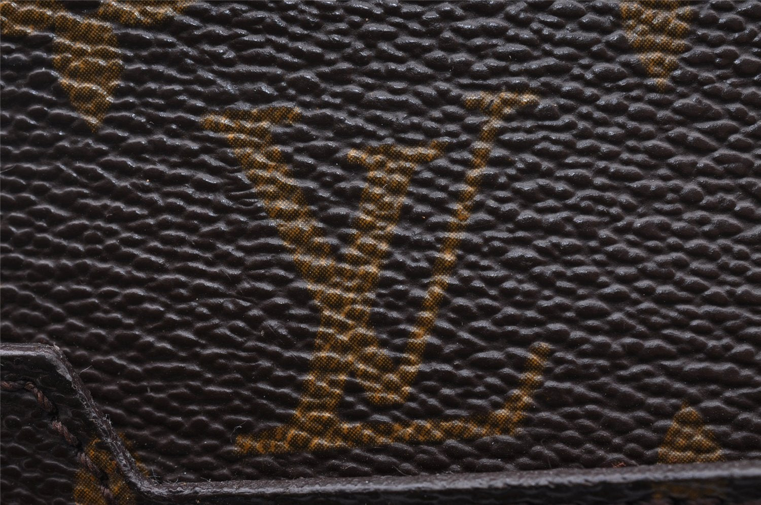 Authentic Louis Vuitton Monogram Pochette Homme Clutch Hand Bag M51795 LV 1172I