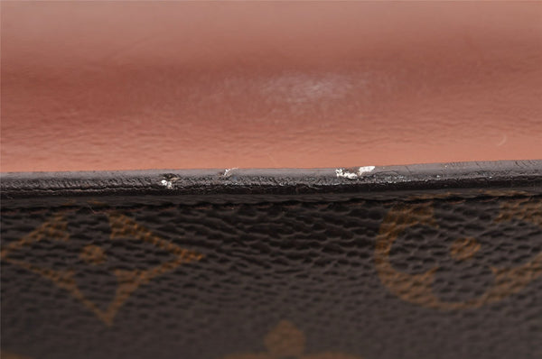 Authentic Louis Vuitton Monogram Pochette Homme Clutch Hand Bag M51795 LV 1172I