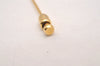 Authentic HERMES Vintage Sellier Pin Brooch Accessory Gold Tone 1173I