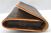 Authentic Louis Vuitton Monogram Pochette Twin GM Clutch Bag M51852 LV 1174G