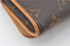 Authentic Louis Vuitton Monogram Pochette Twin GM Clutch Bag M51852 LV 1174G