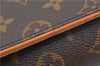 Authentic Louis Vuitton Monogram Pochette Twin GM Clutch Bag M51852 LV 1174G