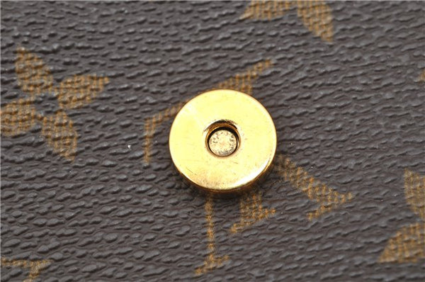 Authentic Louis Vuitton Monogram Pochette Twin GM Clutch Bag M51852 LV 1174G