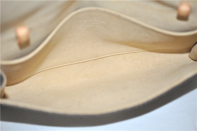 Authentic Louis Vuitton Monogram Pochette Twin GM Clutch Bag M51852 LV 1174G