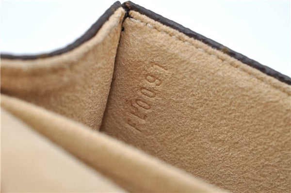 Authentic Louis Vuitton Monogram Pochette Twin GM Clutch Bag M51852 LV 1174G