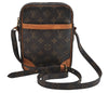 Authentic Louis Vuitton Monogram Danube Shoulder Cross Body Bag M45266 LV 1175D