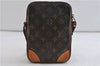 Authentic Louis Vuitton Monogram Danube Shoulder Cross Body Bag M45266 LV 1175D