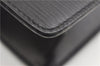 Authentic Louis Vuitton Epi Pochette Homme Clutch Hand Bag Black M52522 LV 1175G