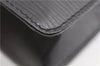 Authentic Louis Vuitton Epi Pochette Homme Clutch Hand Bag Black M52522 LV 1175G