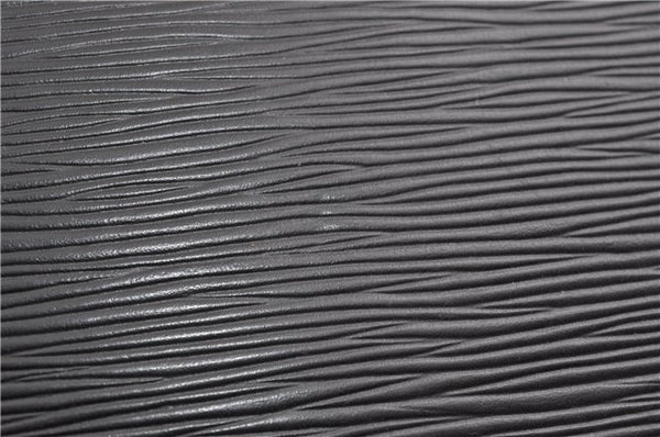 Authentic Louis Vuitton Epi Pochette Homme Clutch Hand Bag Black M52522 LV 1175G