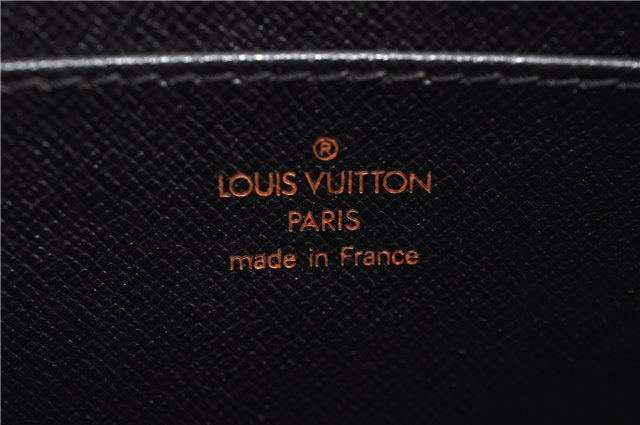 Authentic Louis Vuitton Epi Pochette Homme Clutch Hand Bag Black M52522 LV 1175G