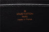 Authentic Louis Vuitton Epi Pochette Homme Clutch Hand Bag Black M52522 LV 1175G