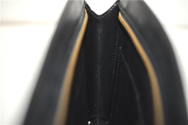 Authentic Louis Vuitton Epi Pochette Homme Clutch Hand Bag Black M52522 LV 1175G