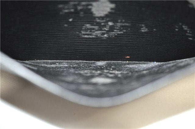 Authentic Louis Vuitton Epi Pochette Homme Clutch Hand Bag Black M52522 LV 1175G