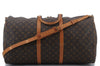 Auth Louis Vuitton Monogram Keepall Bandouliere 60 Boston Bag M41412 LV 1176D