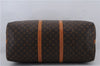 Auth Louis Vuitton Monogram Keepall Bandouliere 60 Boston Bag M41412 LV 1176D