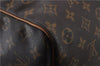 Auth Louis Vuitton Monogram Keepall Bandouliere 60 Boston Bag M41412 LV 1176D