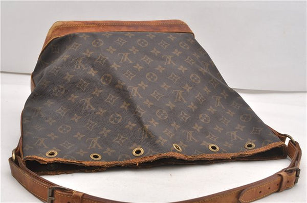 Authentic Louis Vuitton Monogram Noe Shoulder Drawstring Bag M42224 LV 1176G