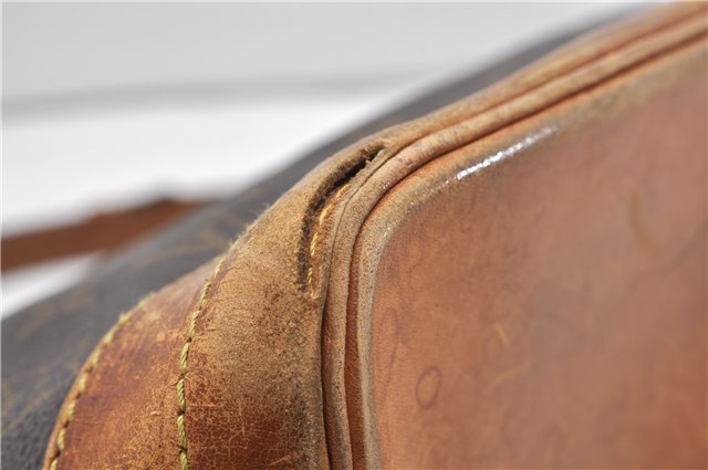 Authentic Louis Vuitton Monogram Noe Shoulder Drawstring Bag M42224 LV 1176G