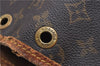 Authentic Louis Vuitton Monogram Noe Shoulder Drawstring Bag M42224 LV 1176G