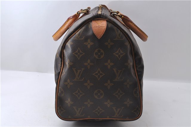 Authentic Louis Vuitton Monogram Speedy 30 Hand Bag Purse M41526 LV 1177D