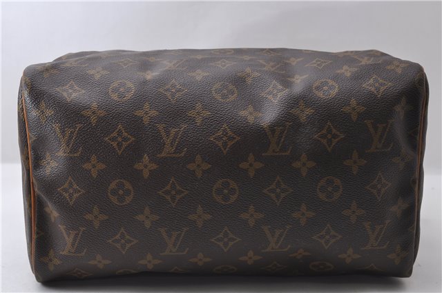 Authentic Louis Vuitton Monogram Speedy 30 Hand Bag Purse M41526 LV 1177D