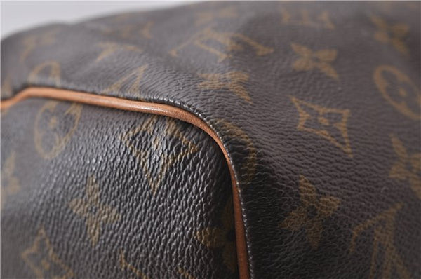 Authentic Louis Vuitton Monogram Speedy 30 Hand Bag Purse M41526 LV 1177D