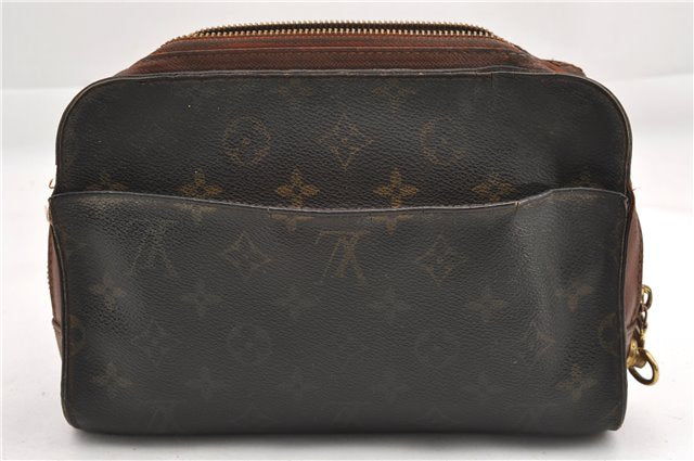 Authentic Louis Vuitton Monogram Orsay Clutch Hand Bag Purse M51790 Junk 1177G