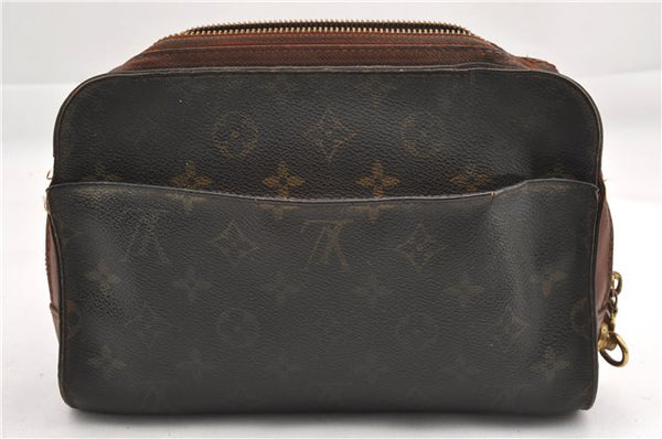 Authentic Louis Vuitton Monogram Orsay Clutch Hand Bag Purse M51790 Junk 1177G
