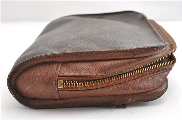 Authentic Louis Vuitton Monogram Orsay Clutch Hand Bag Purse M51790 Junk 1177G